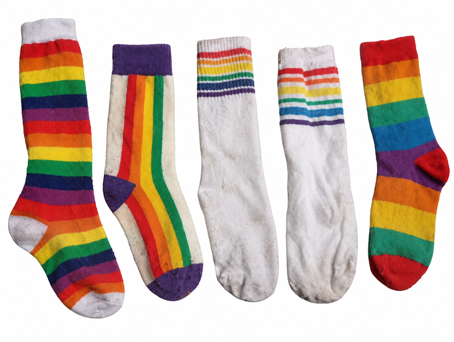 Rainbow socks